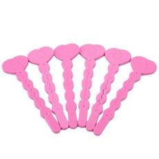 뜨거운 판매 매직 헤어 케어 롤러 스폰지 curlers 패션 살롱 홈 사용 헤어 curlers 거품 헤어 스타일링 도구 6 개/대/세트|헤어 롤러|, 단일, 1개, 분홍색