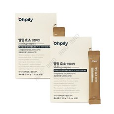 오필리 멜팅효소 인절미맛 3.5g 30포 2개