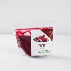 한입퓨레 건강식 유기농 채소퓨레 케어 비트 퓨레 파우치형 300g, 7개 - 한입퓨레