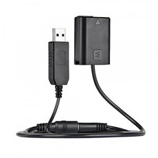 Andoer NP-FW50 더미 배터리 + Sony NEX-3 / 5 / 6 / 7 시리즈 용 AC-PW20 용 DC 전원 뱅크 (5V 2A), 단일상품