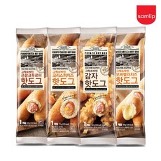 삼립 냉동 그릭슈바인 모짜렐라 치즈핫도그 20입 외(프랑크/크리스피/감자), 프랑크푸르터 핫도그 22입
