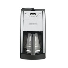 Cuisinart DGB-550BKP1 자동 커피메이커 Grind & Brew 12컵 유리 블랙, 12컵 유리_검은색, 1개
