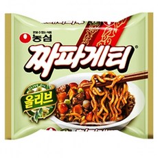 올리브 짜파게티 140gx20봉지/라면/맛있는라면/봉지라면/야식/간편요리/간단요리/자취생라면/맛있는봉지라