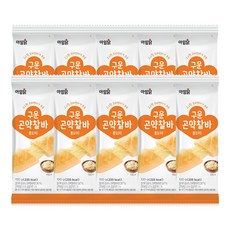 [아임닭] 쫀득쫀득 구운 통모짜 곤약찰바, 100g, 10개