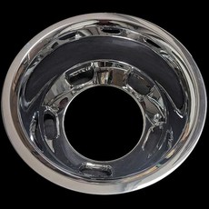 hubcapzone 2020-2024 램 트럭 3500 후륜 시뮬레이터 17" 크롬 허브캡 듀얼. 트럭에만 적합. 해당 연식 트럭이 있는지 확인하세요.