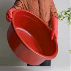 살림모아 겨울김장 고무대야 3호63cm 4호69cm 김장통, 1개