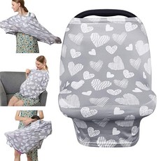 YOOFOSS에 의한 영아용 Stroller Cover Carseat Canopy를 덮는 간호커버 모유수유용 Scarf Baby Car Seat