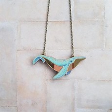 순금돌고래목걸이