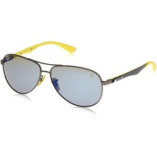 Ray-Ban 레이 금지 Rb8313m 스쿠데리아 페라리 컬렉션 에비 에이터 선글라스