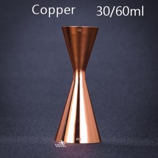 일본 컵 바 측정 도구 칵테일 지거 액세서리, 04 Copper 30-60ml, 1개