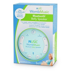 [해외직구] Wusic의 배꼽용 무선 임신 헤드폰: 자궁 음악 블루투스 아기 헤드폰은 처음 엄마 선물을 위한 임신 필수품이며 자궁에서 아기 음악을 재생하세요