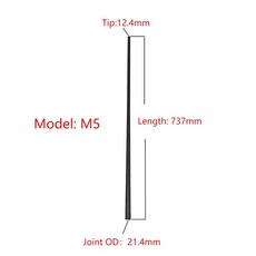 카본상대 당구큐 당구 상대 당구큐팁, 48.5+5-16x18 Joint