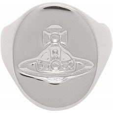 [비비안 웨스트 우드] 반지 액세서리 VIVIENNE WESTWOOD SR1823 / 1 SEAL RING 여성 반지 SILVER S (약 1