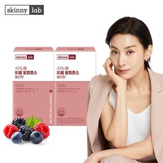스키니랩 비움 발효효소 베리맛 30포, 90g, 2개