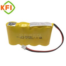 제이엔에스 소방배터리 4.8V SC1300mAh(1x4)-H22L 예비전원, 1개, 1개입