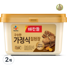 해찬들 구수한 집된장, 3kg, 20개