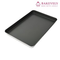 높은 업소용 빵판 AC 400X600X45mm 단면코팅 알루미늄 오븐팬 빵틀 롤케이크, 1개