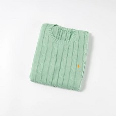 판다잉 미국 POLO 여성 스웨터 순면 여자 니트 100% 코튼 재질