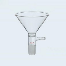 깔때기 1pc 직경 150mm 붕 규산염 유리 상단 노즐 필터 깔때기 24 # 실험실 교육 도구 용 서리 낀 표준 조, 한개옵션0
