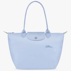 LONGCHAMP 롱샴 르 플리아쥬 그린 미디엄 토트백, 스카이