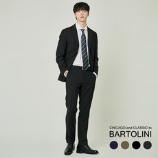[바톨리니] 남성용 사계절 캐주얼 정장 수트 세트 (4 COLORS) (M~5XL)
