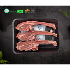냉장양어깨갈비 냉장양갈비 할랄 호주산 Australian Fresh Lamb chops Halal Certified, 500g, 1팩, 1개