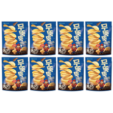 무뚝뚝감자칩 통후추 소금맛 과자, 124g, 8개