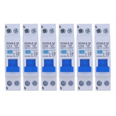 DZ47LE-32 과전류 및 누설 방지 회로 차단기 RCBO 10A 1P + N 18mm, 1개