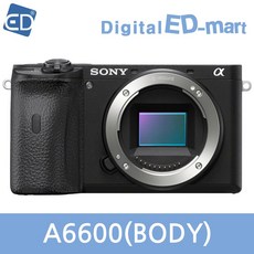 소니정품 A6600/바디(렌즈미포함)+액정필름/ED