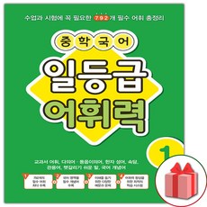 사은품+2025년 중학 국어 일등급 어휘력 1, 국어영역