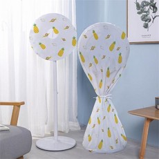 [마물샵] PEVA 선풍기 히터커버 선풍기커버 히터커버 덮개, 원형(50cm)/여우