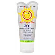 캘리포니아 베이비 California Baby SPF 30 Sunscreen 캘리포니아베이비 선크림 슈퍼민감성 2.9oz (82g), 1팩, 82g