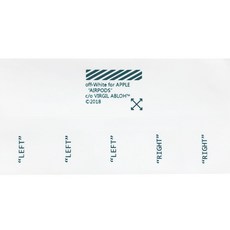 에어팟 신발키링 열쇠고리, 4. 스킨 Off whit