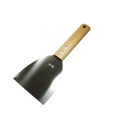 천성 둥근 헤라 나무손잡이 22cm 스텐 스패치, 1개