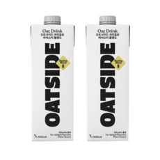 오트사이드 귀리음료 바리스타 블렌드, 700ml, 2개