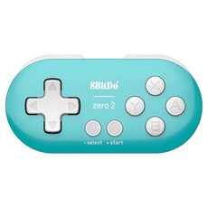 8BitDo 제로2 블루투스 게임패드, 1개, 피콕 블루