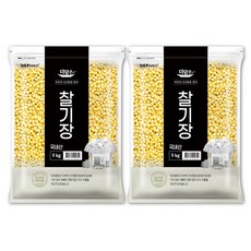 더담은 국산 찰기장, 2kg, 1개