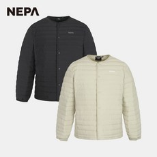 네파 네파 남성 리니아 넥리스 튜브 경량 다운 자켓