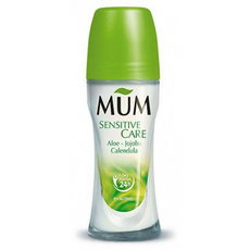 MUM 멈 센시티브 케어 알로에&호호바 카렌듈라 데오드란트 50ml, 1개