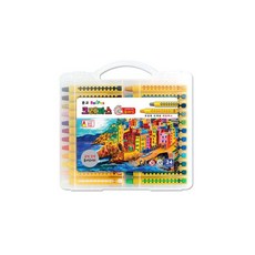 문교레일크레파스24색