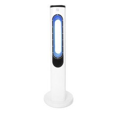 지군 하이브리드 타워형 선풍기 GEF-CW1300R LED, 1개