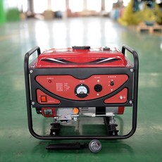 발전기 세트 가솔린 소형 가정용 220 v 1 kw 단상 손 시작 1000 w 휴대용, 기본