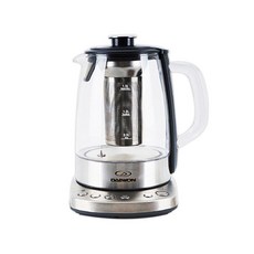 벨라홈그랜드티메이커티포트원형 대원가전 홈스마트 유리 티메이커 티포트 1.5L DW-TM8820