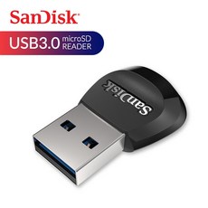 SanDisk 메모리 카드 판독기 Mobilemate USB 3.0 판독기 UHS I Micro SDHC 및 Micro SDXC (SDDR B531 ZN6NN) 용 170 메가, 1개, 단일, 단일