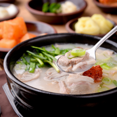 맘으로 돼지국밥 순대국밥 얼큰돼지국밥 부산 전통 돼지국밥 5팩, 500g, 10팩