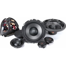 Morel Virtus 603 6-1 / 2 "3-Way Component 자동차 스피커 시스템, 단일옵션