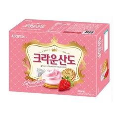 크라운산도 딸기 161g X 12, 12개
