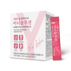 HWC 이너솔루션 질유래유산균 여성유산균, 60g, 1개