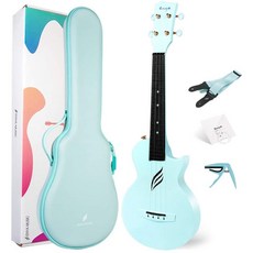 Enya Nova U 23 inch Concert Ukulele Carbon Fiber Travel Ukulele 우쿨렐레, Blue