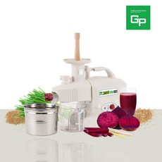 그린파워 녹즙기 생즙기 GPT-1303W 밀순 250g 보리순 250g 증정, 화이트